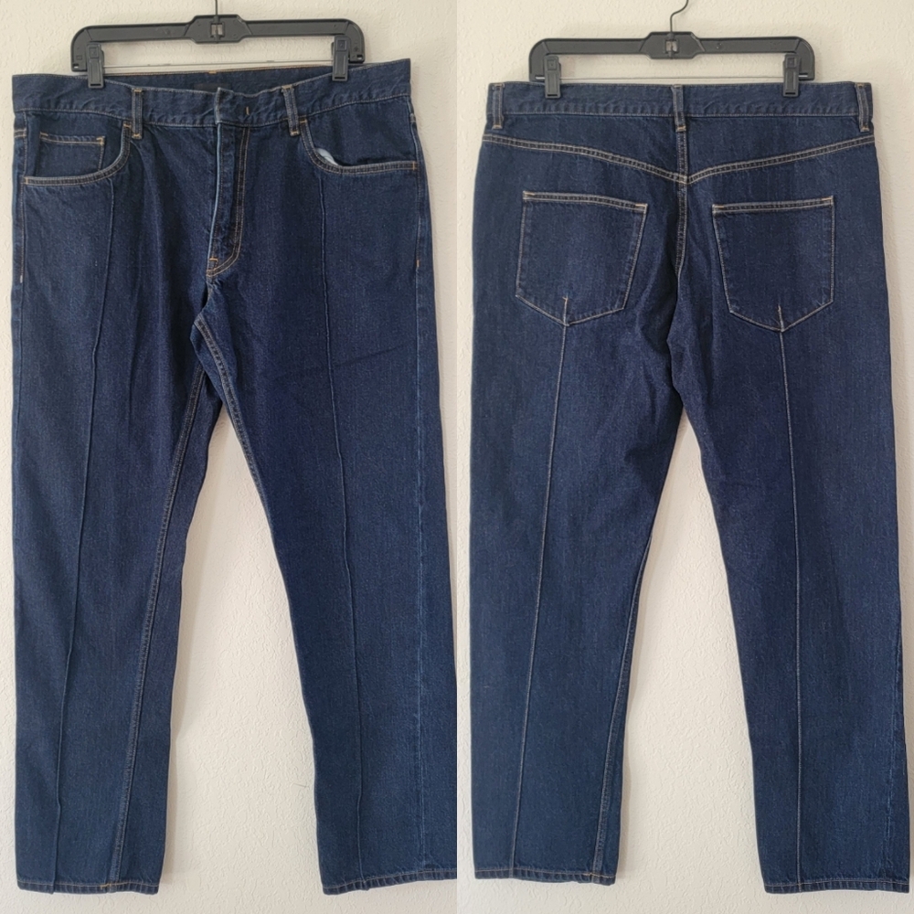 PRADA Milano Men's Seam Dark Wash Jeans 36.
